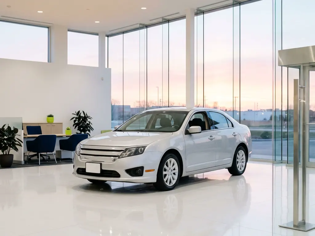 Car dealership cleaning: Showroom floors, glass walls, service lounges, parts counters and offices — the whole dealership as polished as the cars.